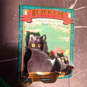 Vintage, Gourmet Village, Maud Lewis, Black Cat Cookie Cutters